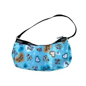 LeSportsac Light Blue Poodle Small Purse